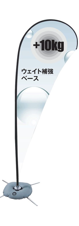 ウェイト補強用補助ベース(+10kg)